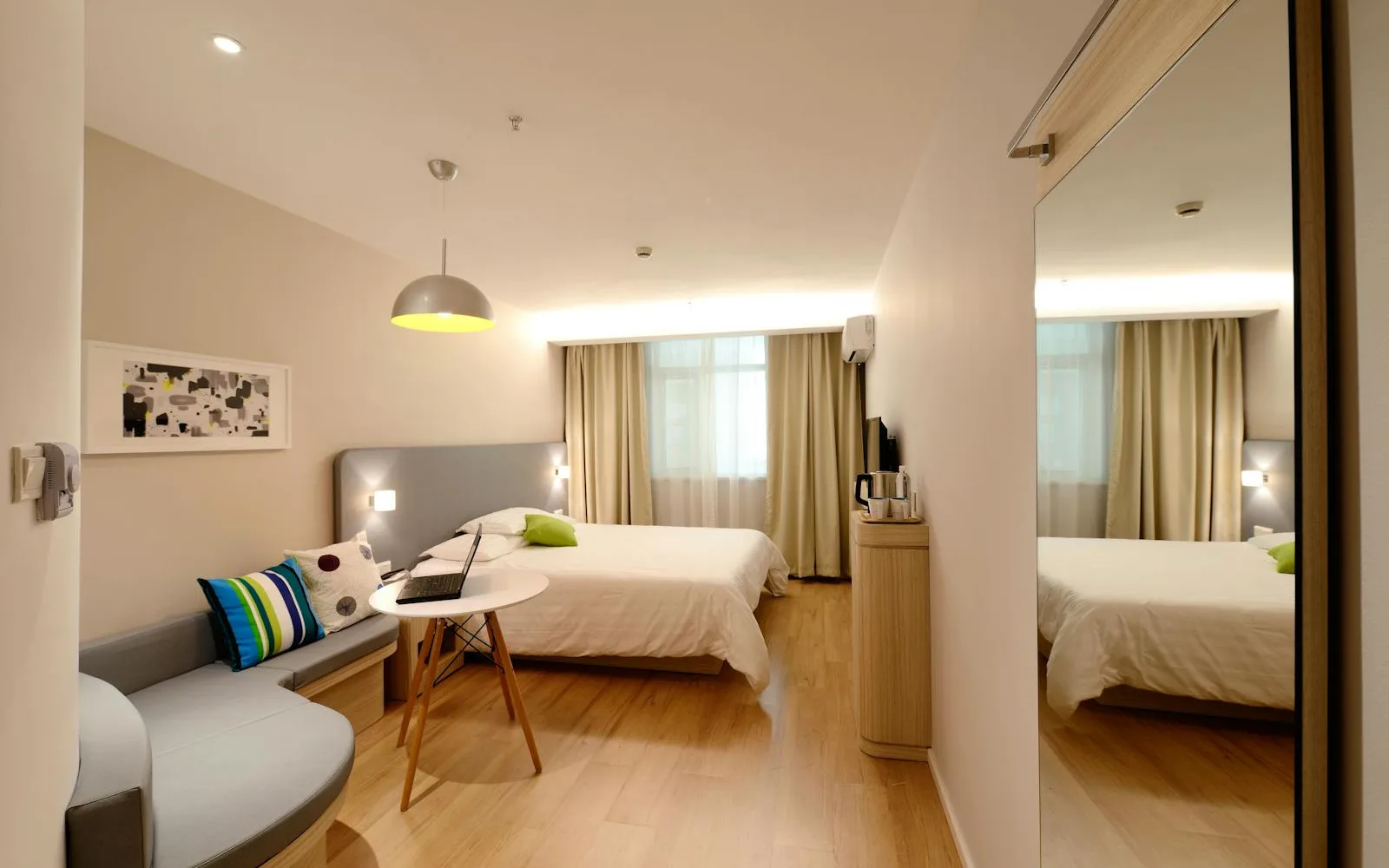 Move-out room after — fully reset, ready for next tenant